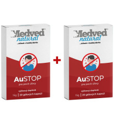 1+1 ZADARMO AuSTOP 20 kapsúl (40 kapsúl spolu)