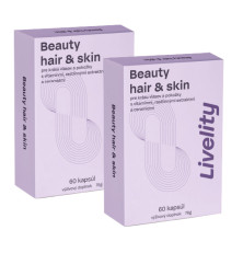 2x Beauty hair & skin 60 kapsúl (120 kapsúl spolu)