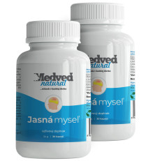 2x Jasná myseľ 30 kapsúl (60 kapsúl spolu)