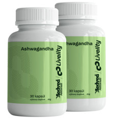 2x Medveď natural Ashwagandha 30 kapsúl
