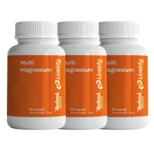 3x Magnesium multi 60 kapsúl (180 kapsúl spolu)