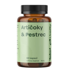 Medveď natural Artičoky a pestrec 60 kapsúl