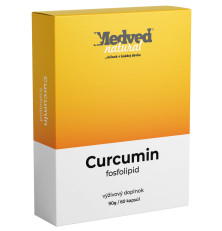 Medveď natural Kurkumín 60 kapsúl