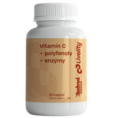 Medveď natural Vitamin C + polyfenoly + enzýmy 30 kapsúl