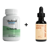 Vitamín D3K2 + forIMUN 60 kapsúl